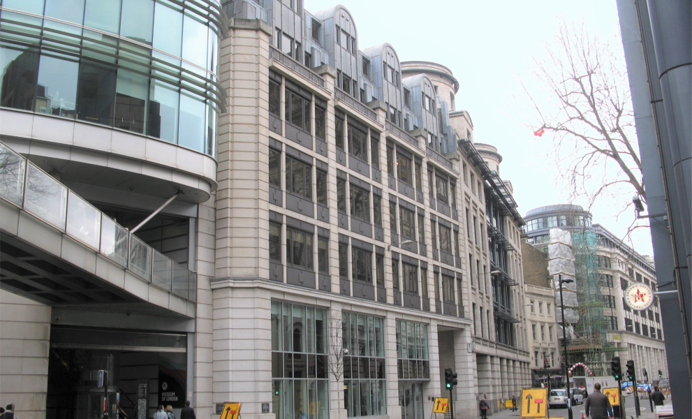 10 Aldersgate Street - Refurbishment